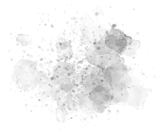 中国新年传统水墨晕染彩色免扣图片素材73