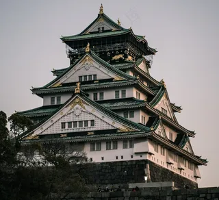 日式复古古堡城堡