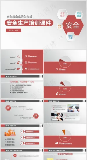 安全生产丨安全教育培训丨员工培训丨三级教育丨安全文化丨PPT课件038预览图