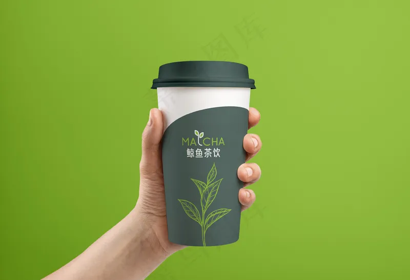 高级奶茶果饮品牌VI样机 (13)psd模版下载
