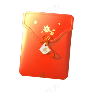 红色，红包，新年，春节，压岁钱，素材，免扣