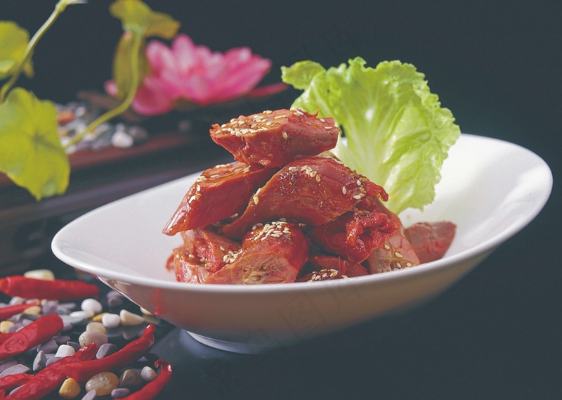 麻辣 鸭脖