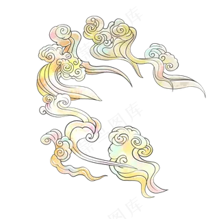 中国风祥云36免扣素材