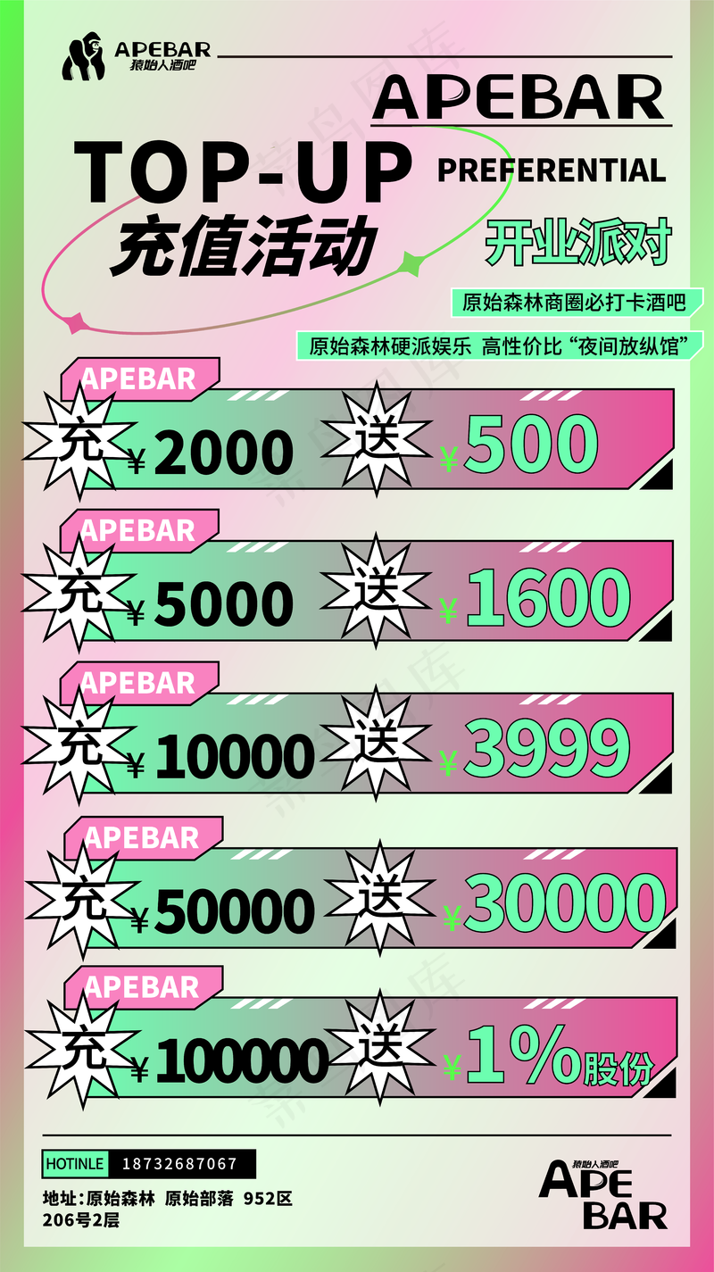 充值送好礼海报 会员充值图片
