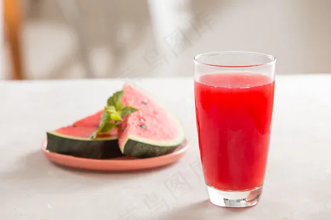 鲜榨西瓜水果