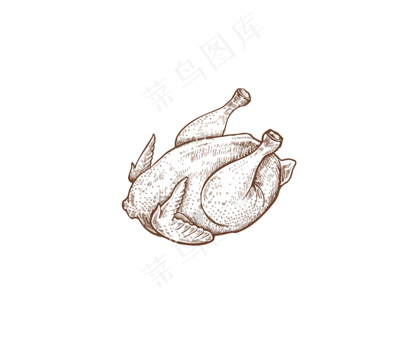 矢量炸鸡png