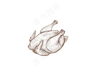 矢量炸鸡png
