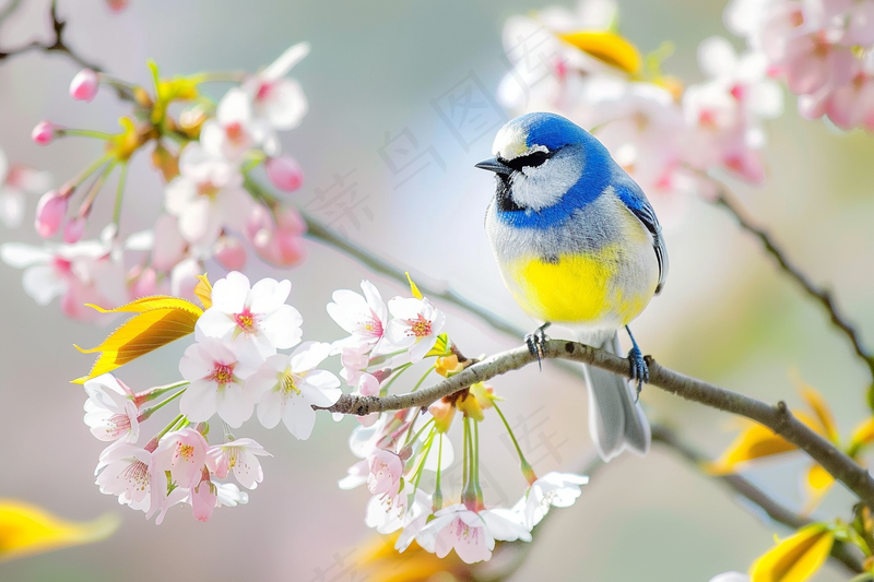 春日樱花花朵摄影图(4032x2688)