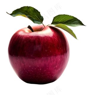红苹果水果平安夜免抠