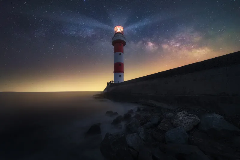 夜晚星空摄影165图片素材