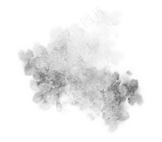 中国新年传统水墨晕染彩色免扣图片素材77