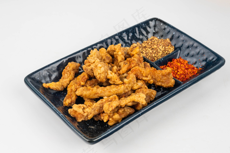 油炸鸡柳美食