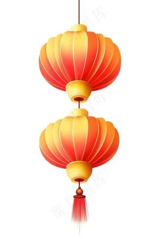 喜庆灯笼元素