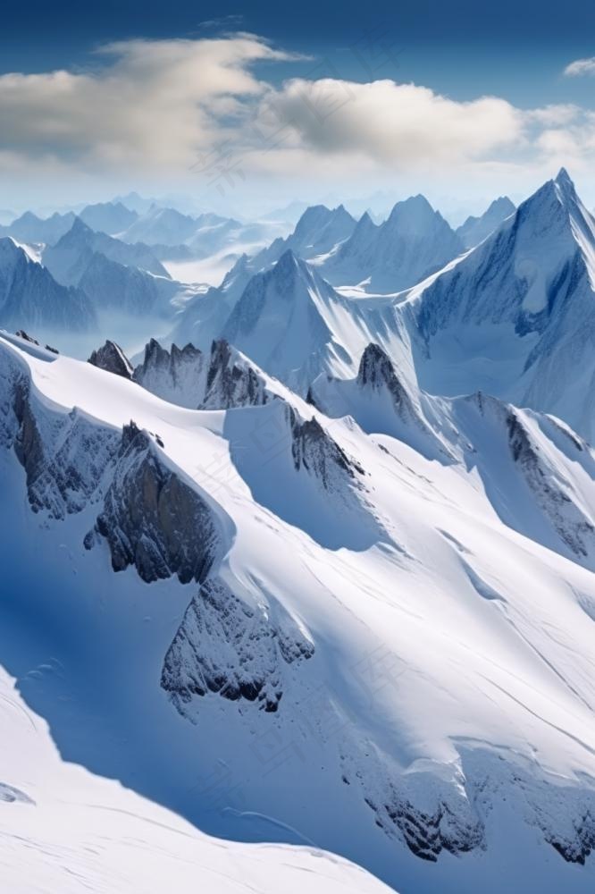 雪山山峰冰雪背景(896x1344)