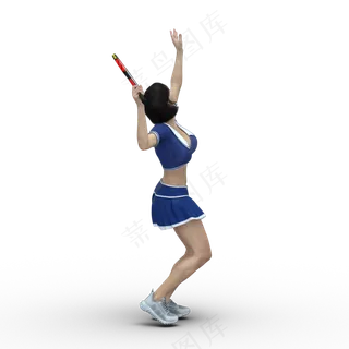 免抠网球体育运动人物