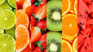 水果切片美食图片