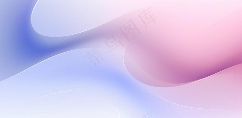 蓝粉紫色线条几何科技背景
