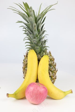 新鲜水果苹果香蕉菠萝1