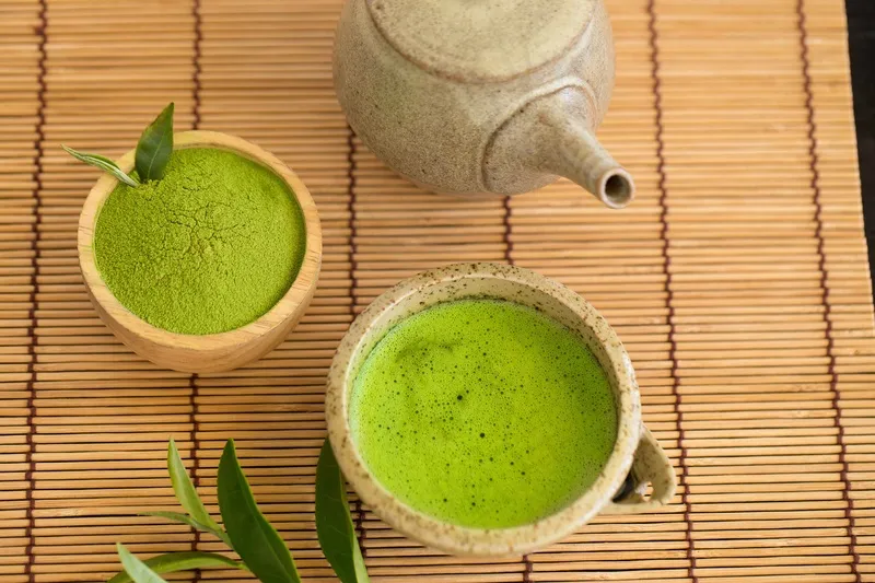 抹茶绿茶茶饮