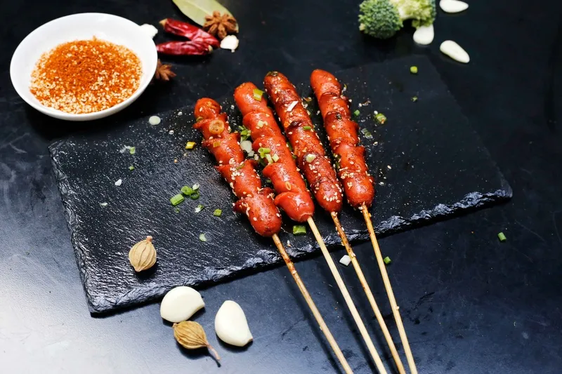 烤肠美食小吃