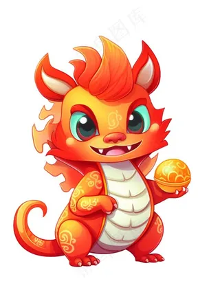 卡通龙形象