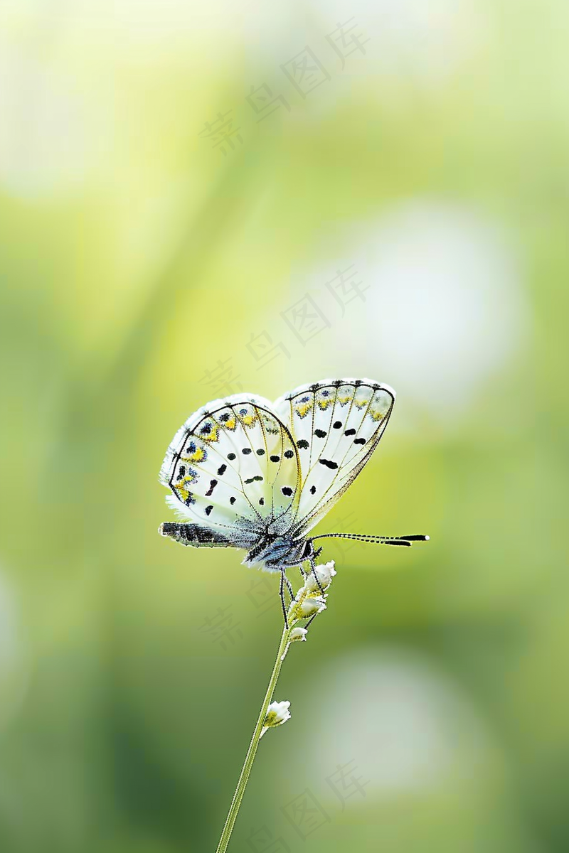 蝴蝶春天花丛蝶恋花摄影图(2688x4032)