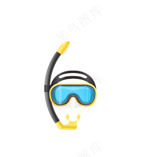 免扣卡通潜水工具