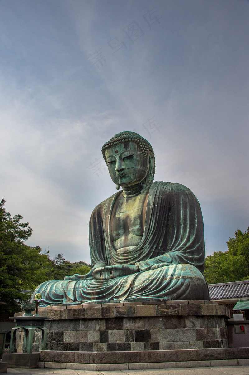 复古佛像雕塑建筑