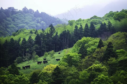 森林深处山林摄影图 森林深处山林摄影图