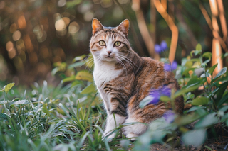 猫咪宠物猫可爱动物摄影图