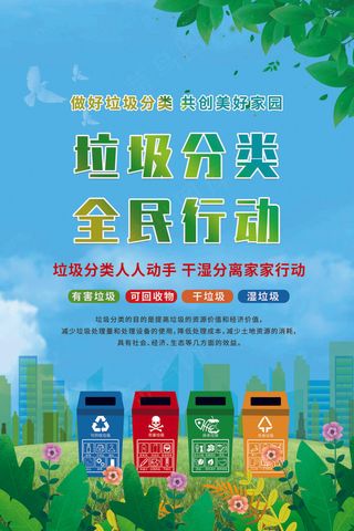 垃圾分类全民行动