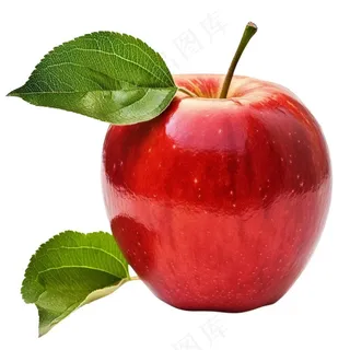 红苹果水果平安夜免抠