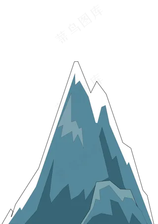 矢量绘图 山