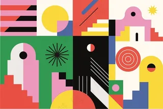 平面设计背景运动风配色AI模板 (14)