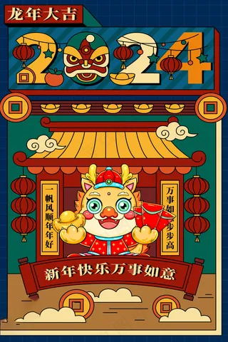 2024高级新年海报 (8)