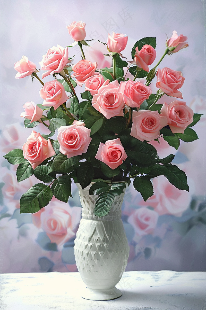 玫瑰花鲜花花朵摄影图(2688x4032)