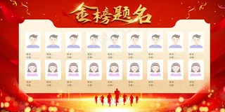 金榜题名海报