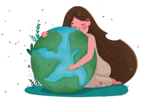 爱护地球免扣素材