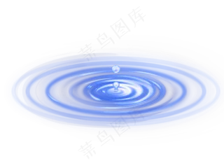 透明水波纹