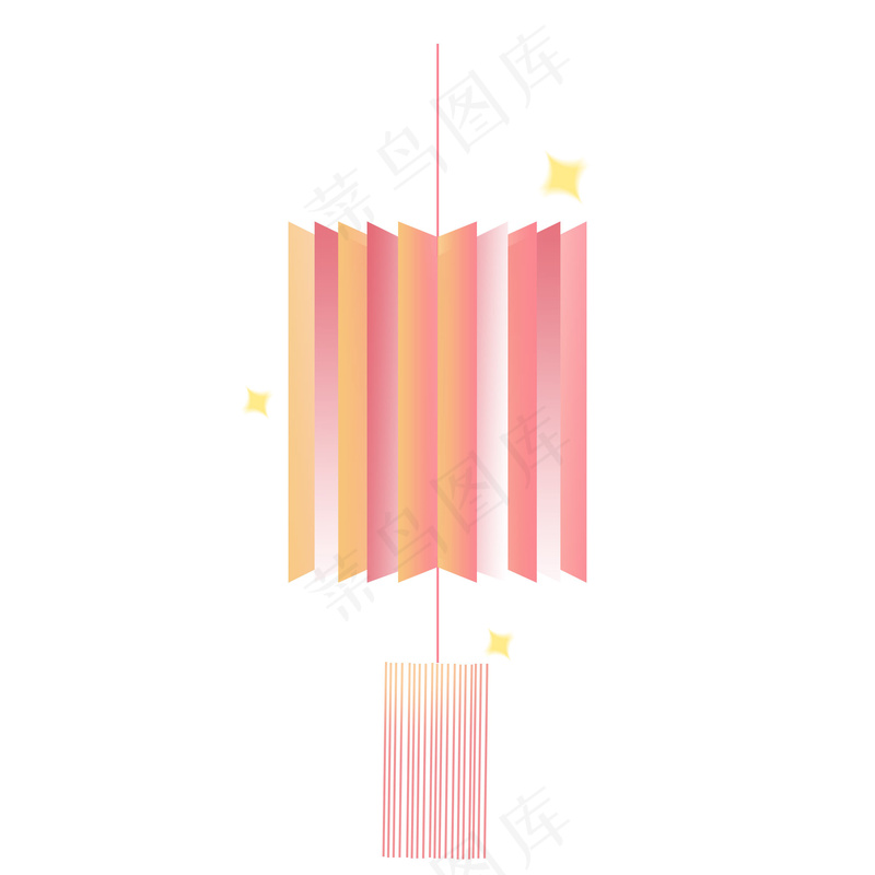 龙年灯笼(34)源文件模板免扣设计