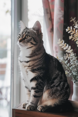 猫咪宠物猫可爱动物摄影图