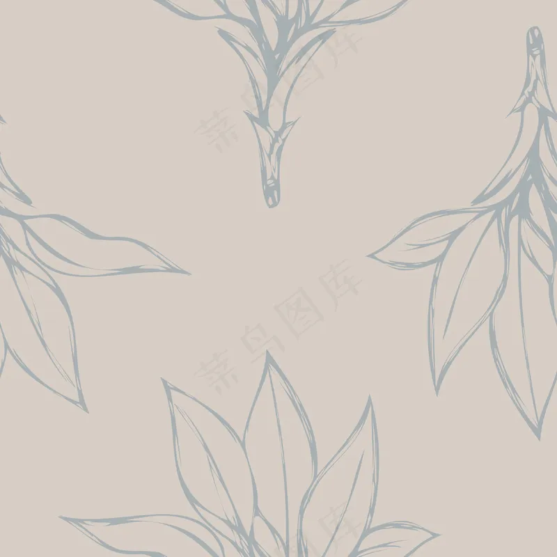 植物森系底纹