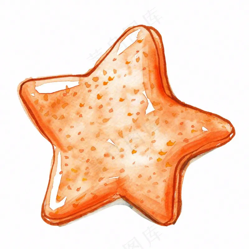 星星五角星天气卡通插画免抠(1024x1024)