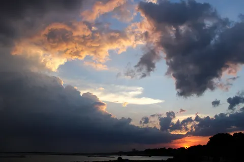 夕阳晚霞图片 夕阳晚霞图片