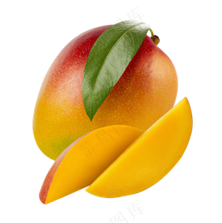 新鲜芒果免扣图