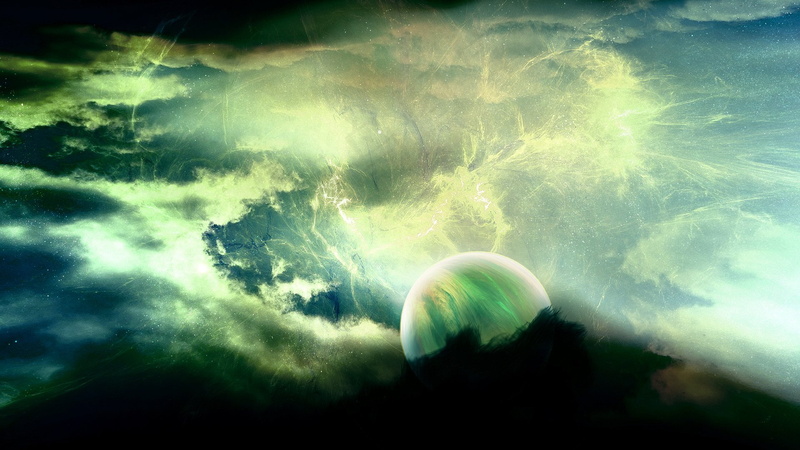 奇幻的美景