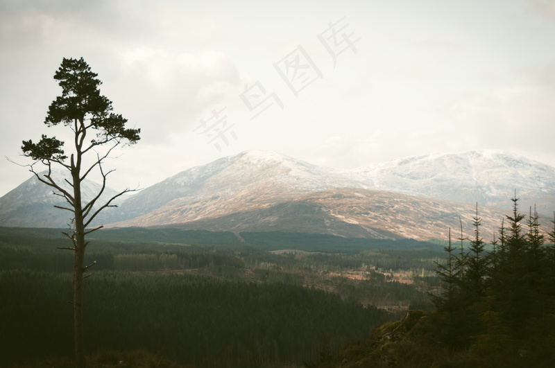 湖光山色图片