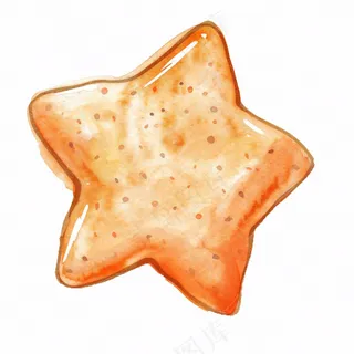 星星五角星天气卡通插画免抠