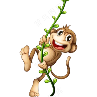 免抠卡通猴子
