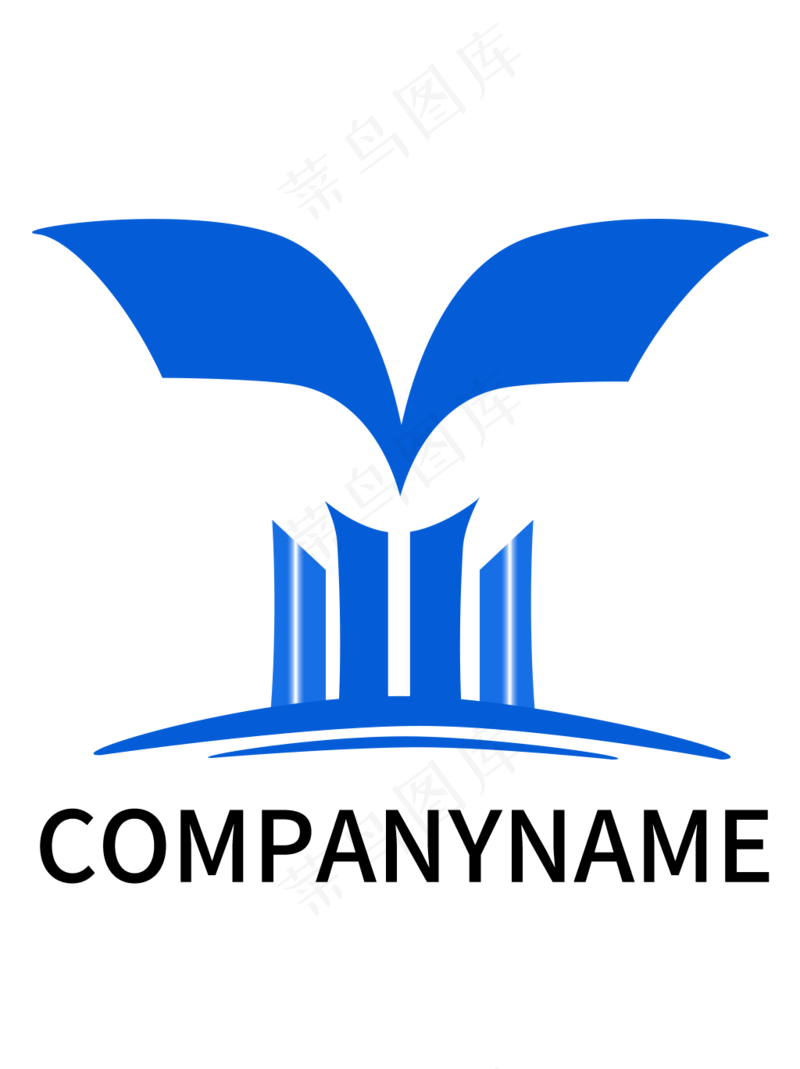Y字母logopsd模版下载